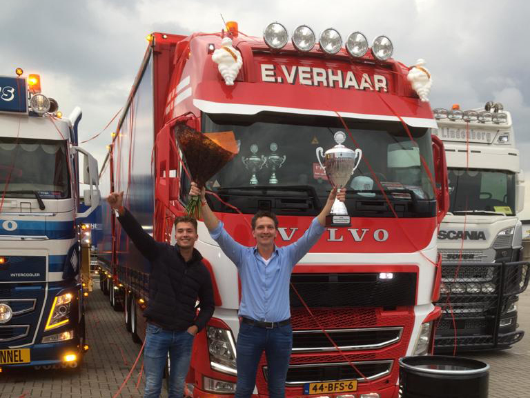 E. Verhaar valt in de prijzen op Truckstar!