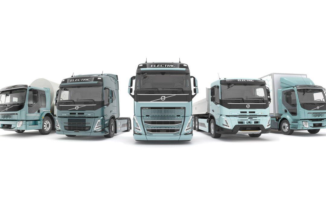 Complete reeks elektrische Volvo-trucks in Europa in 2021