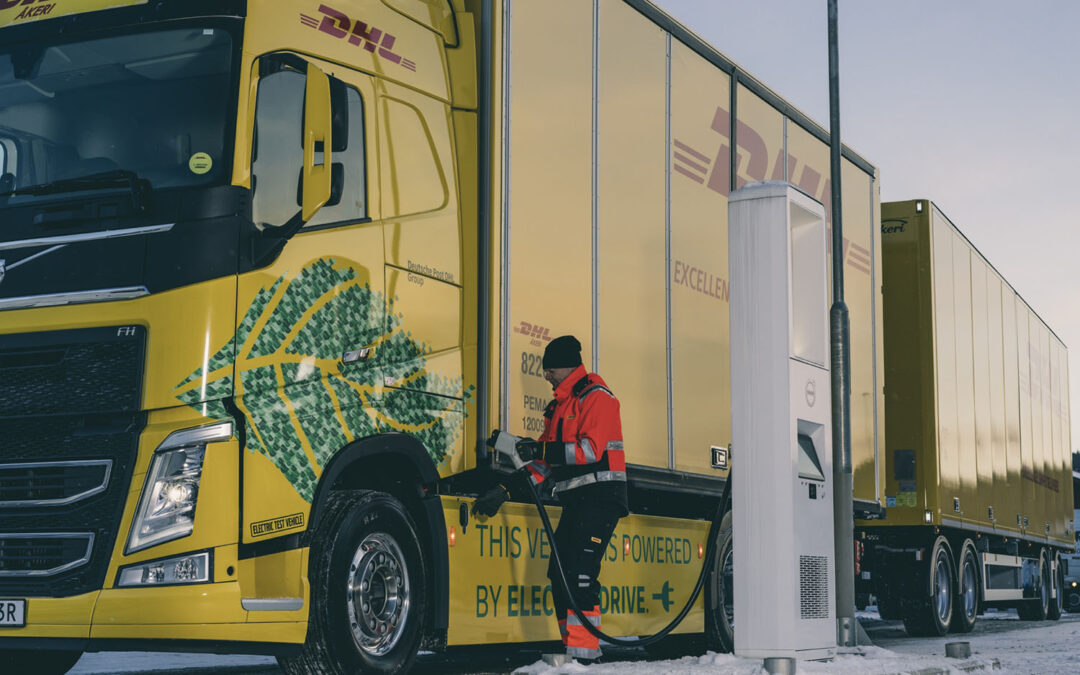 DHL Freight en Volvo Trucks bundelen hun krachten voor fossielvrij transport over langere afstanden