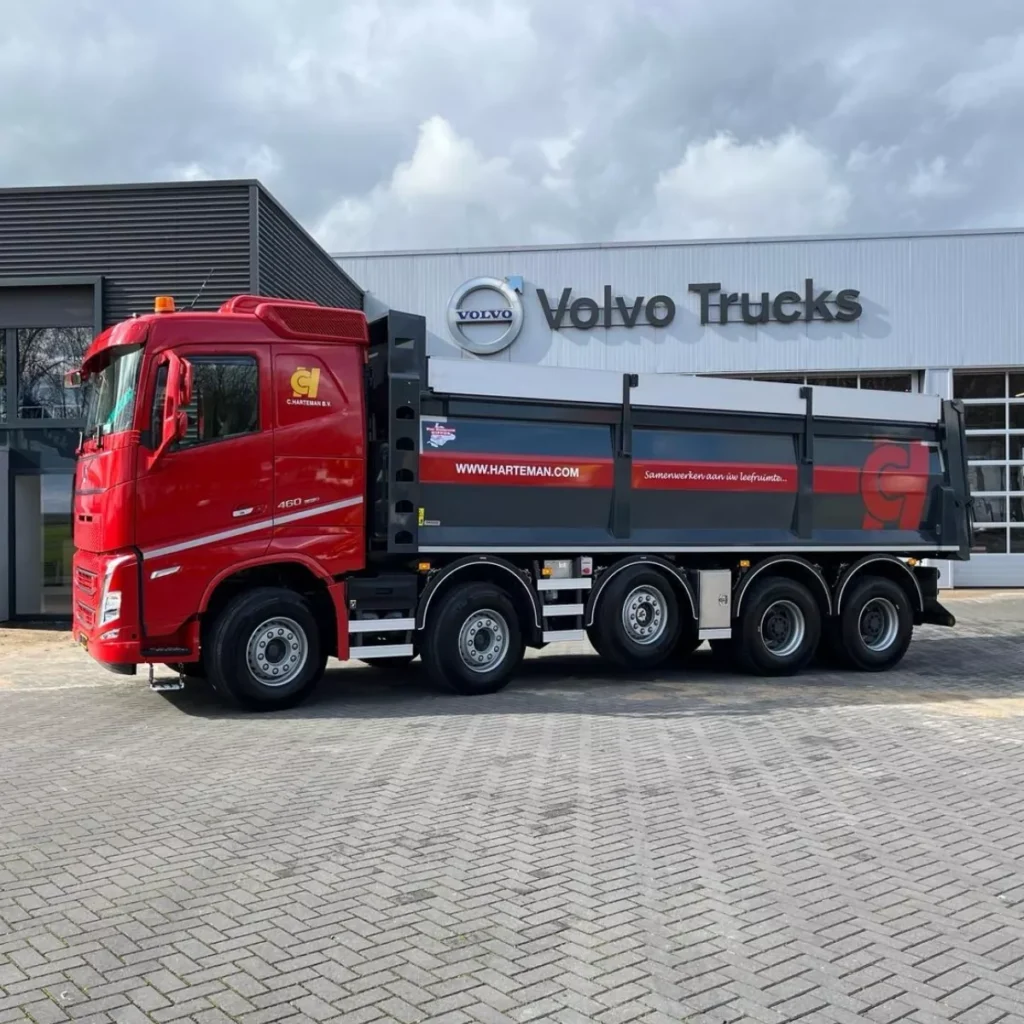 Van Dijk Trucks Aflevering Volvo Trucks Harteman Verhuur BV Tiel Volvo FH